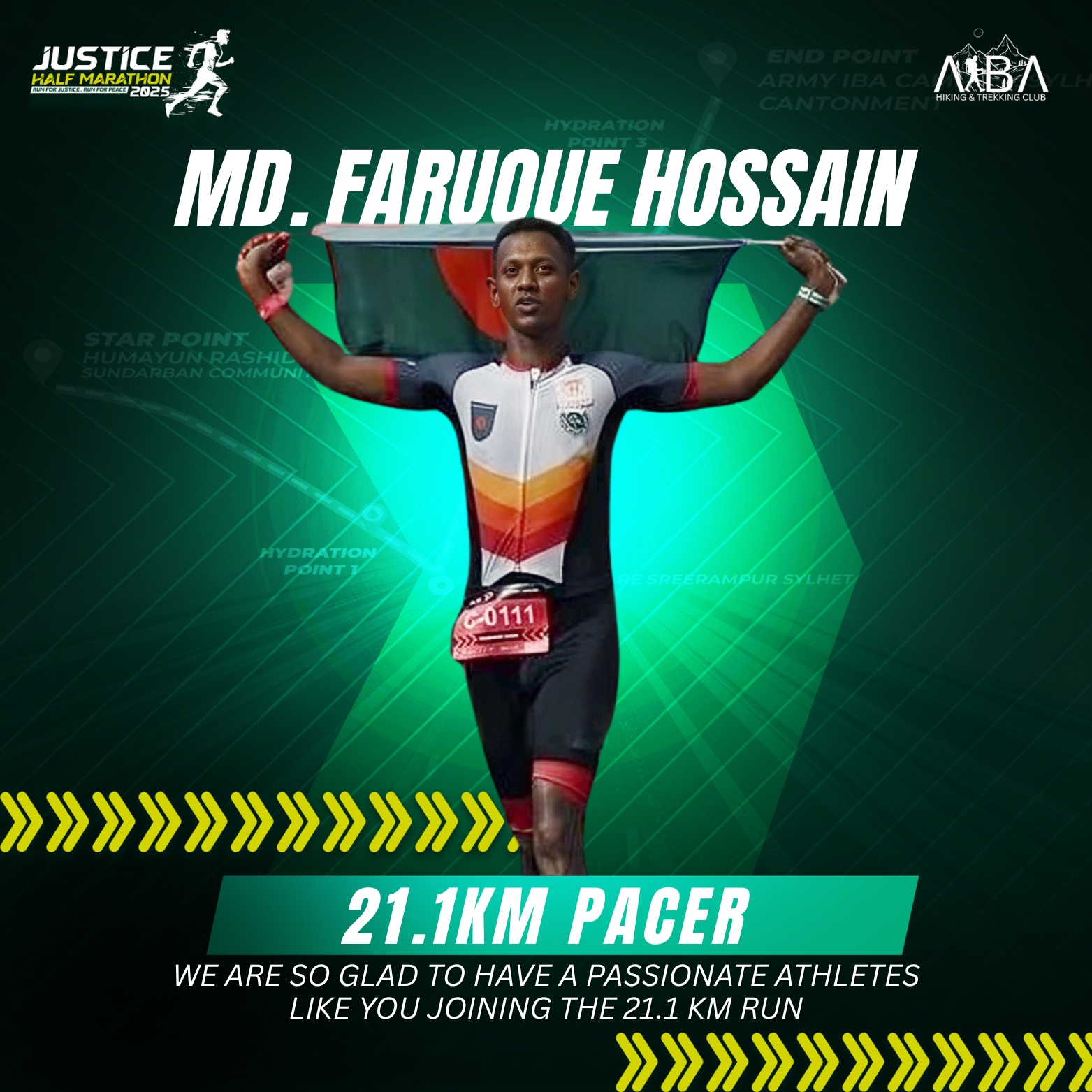 21.1 KM Pacer - Md. Faruque Hossain